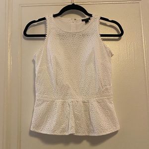 NWOT Ann Taylor white top